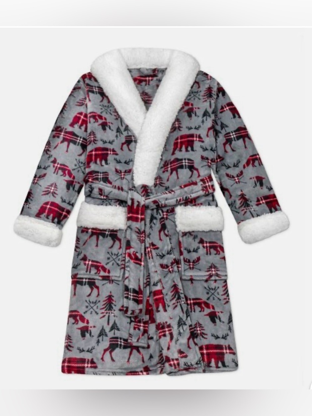 S & CO Home "Wild & Free" Plush Robe